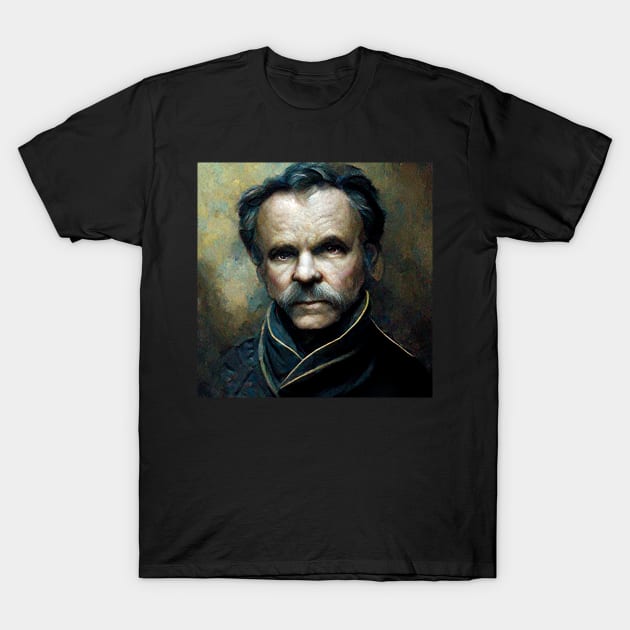 Old Friedrich Nietzsche Alternative Portrait T-Shirt by Classical